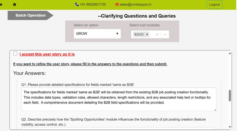 Test scenarios identification